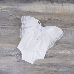 Newborn Lace Romper Bodysuits for Girls - Photo Shoot Outfits