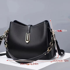 Stylish Crossbody Bag with Chain Strap for Women