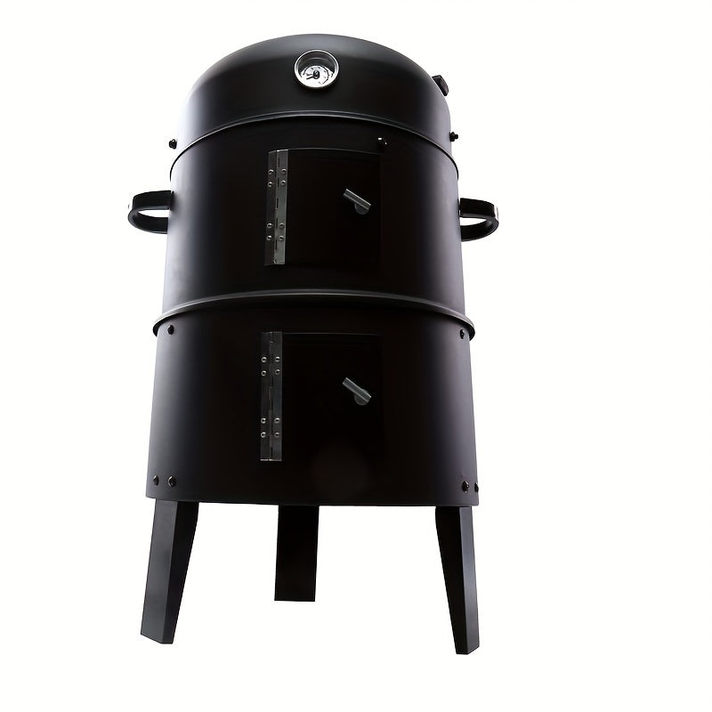 Portable BBQ Smoke Fumigated Burner Outdoor Firewood Stove Grill