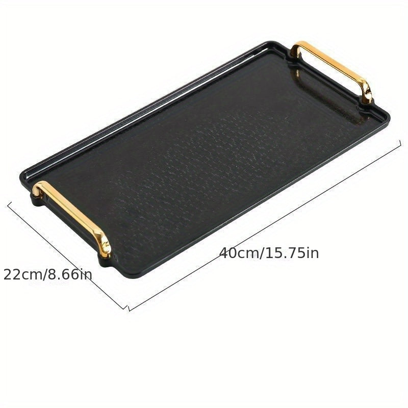 Acrylic Tea Tray Scratch Resistant Lightweight