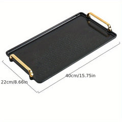 Acrylic Tea Tray Scratch Resistant Lightweight