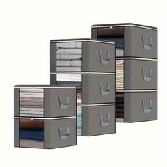 8PC Home Storage Box Large Capacity Clothes Wardrobe Decor