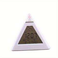 7 LED Digital Alarm Clock for Home Office Dorm Car & Boat