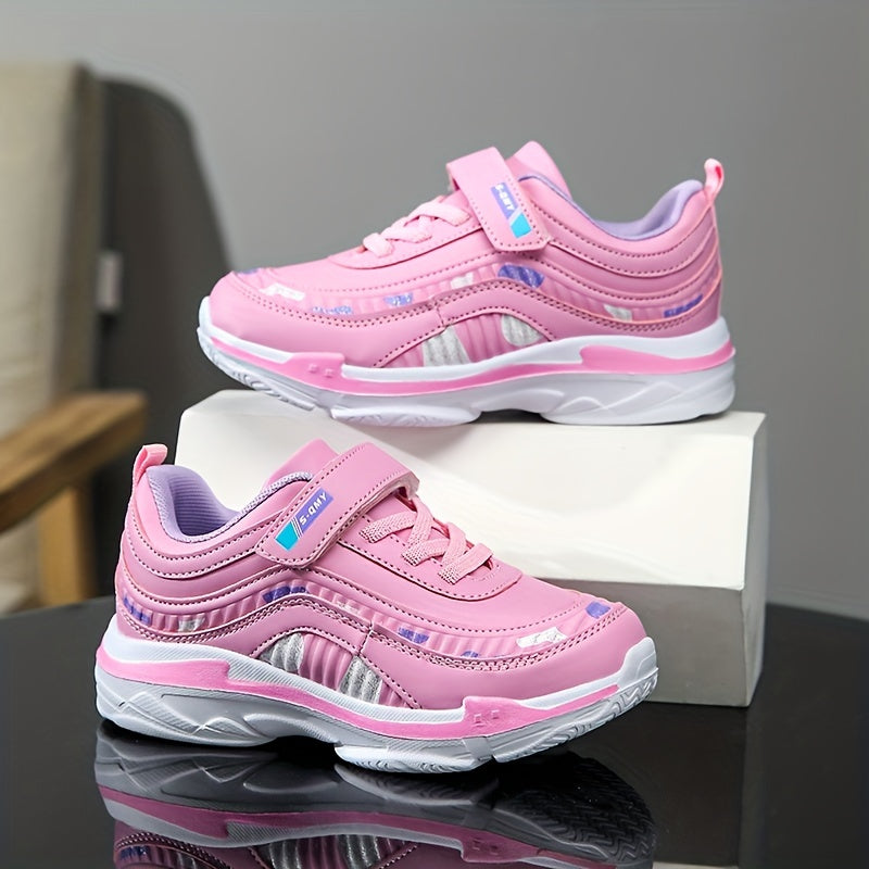 Girls Lightweight Anti Slip Sneakers For Outdoor Walking