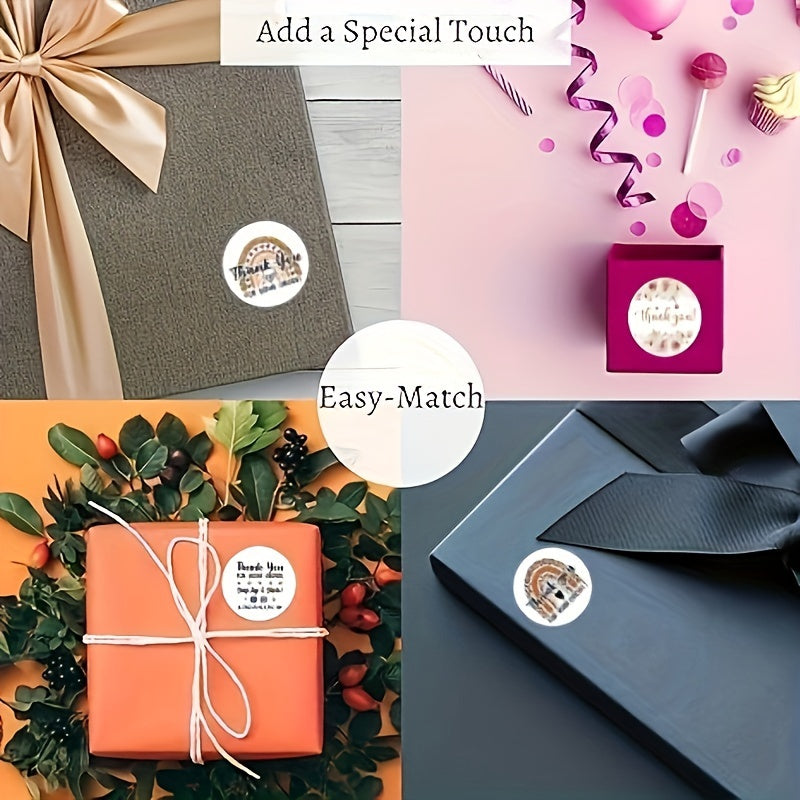 Thank you Bakery Stickers Small Business Envelope Gift Bag 100