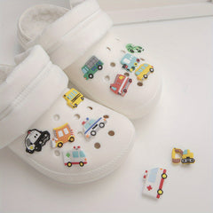 Car Cartoon Shoe Charms Decorations 12pcs Pack Kids Adults Party Favors