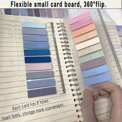 800 Morandi Sticky Notes - 40 Colors Tabs School Supplies & Book Indexing