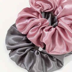 12 Large Satin Scrunchie Hair Tie Silky Hair Rope Hair Accessories