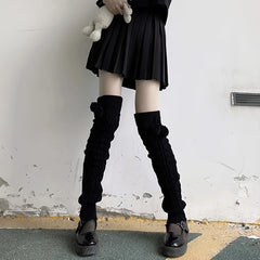 Knitted Leg Warmers & Warm Socks Women's Stockings
