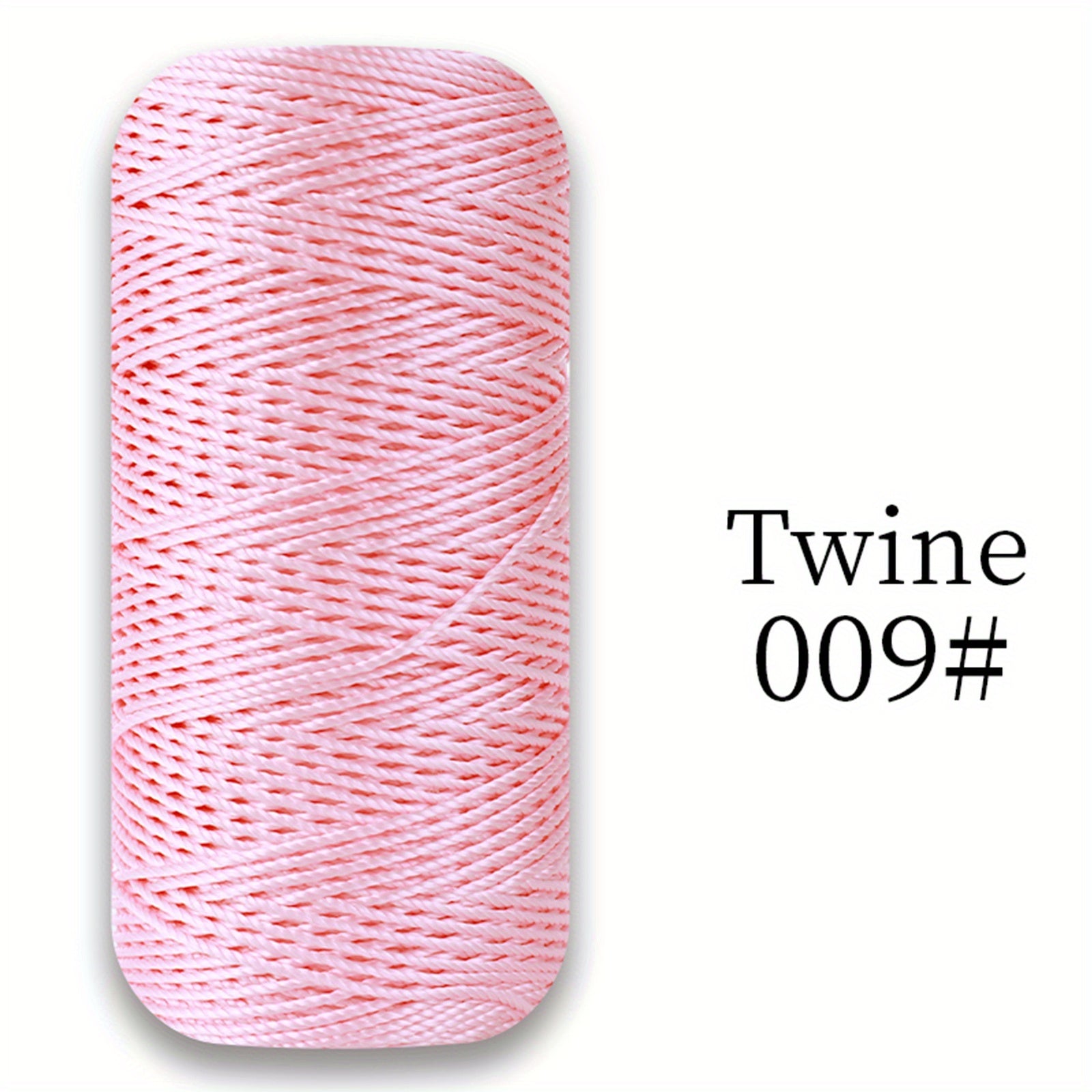 100g Crochet Yarn Braided Nylon Cord Rope DIY Jewelry Making Findings