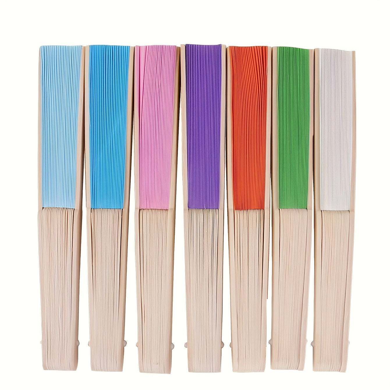 Bamboo Folding Fans for Wedding Party Decor