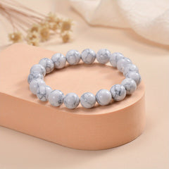 10mm Healing Stone Beaded Bracelet Unisex Stretch Bracelet