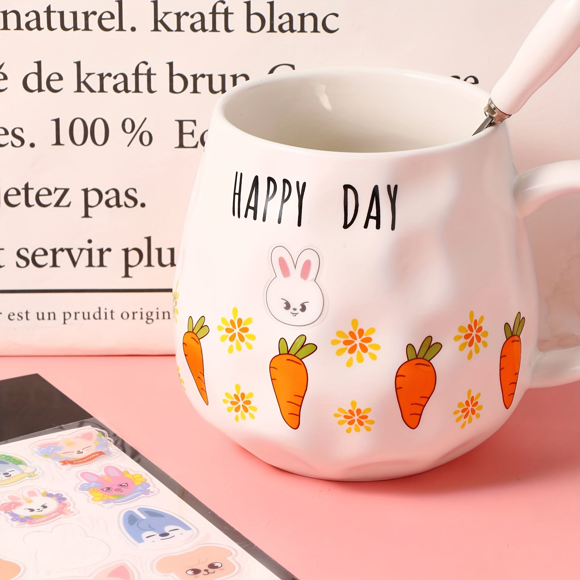 Transparent Waterproof Painting Sticker Cartoon Lovely Self-adhesive Sticker