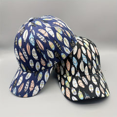 Painted Leaves Baseball Cap Men's Outdoor Leisure Vacation Hat Spring And Summer