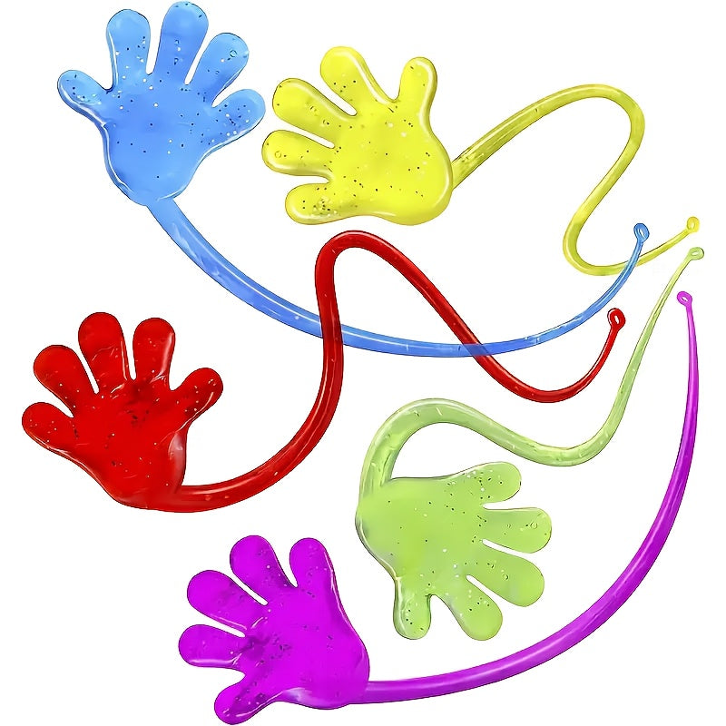 36pcs Kids Sticky Hand Toys Stretchable Rubber Sensory Play Party Favors