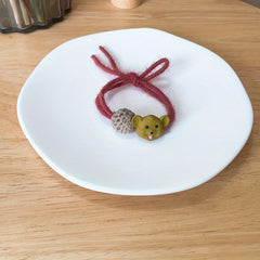 Bear Hair Tie Style Hair Ring Head Rope High Elasticity Hair Leather Band