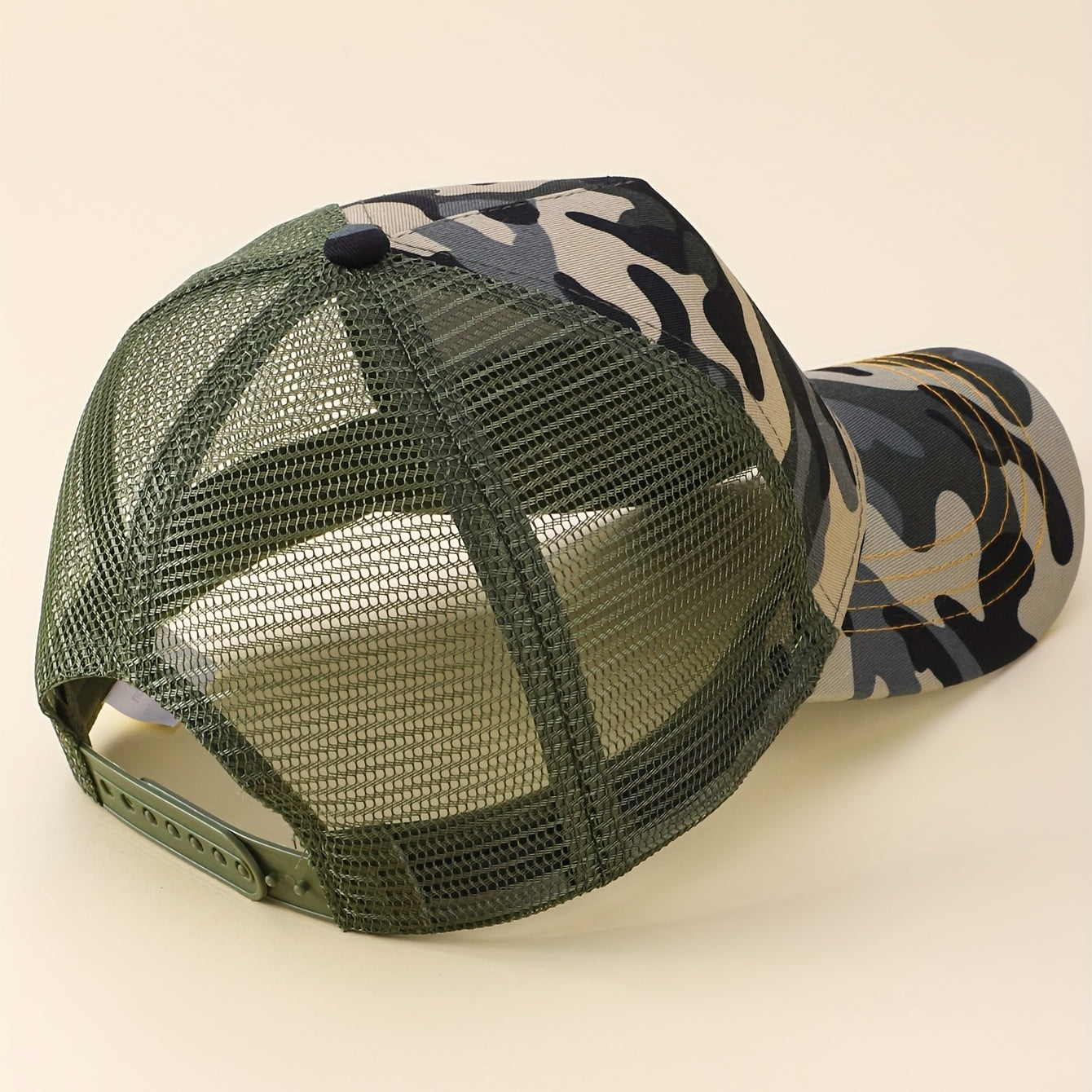 Camouflage Print Baseball Cap Adjustable Sun Hats