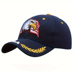 Men's Eagle Flag Embroidered Baseball Cap Camouflage Sun Hat
