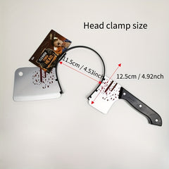 Halloween Hair Hoop Plastic Pierced Kitchen Head Buckle Cosplay Prop