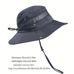 Quick Drying Fishing Hat Men's Sun Hat for Outdoor Fishing Hiking