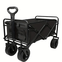 Heavy Duty Collapsible Folding Wagon With Wheels 149 69KG Outdoor Wagon