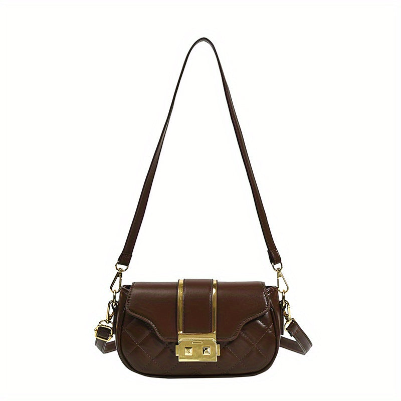 Women's Small Argyle Quilted Crossbody Bag