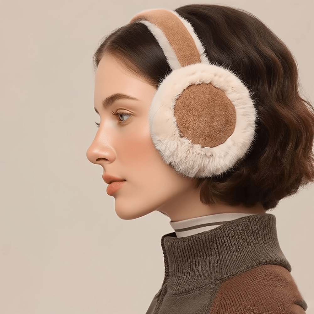 Women's Soft Plush Winter Ear Muffs - Cold Proof Accessory