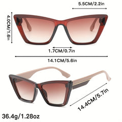 Y2K Cat Eye Sunglasses UV400 Sun Shades
