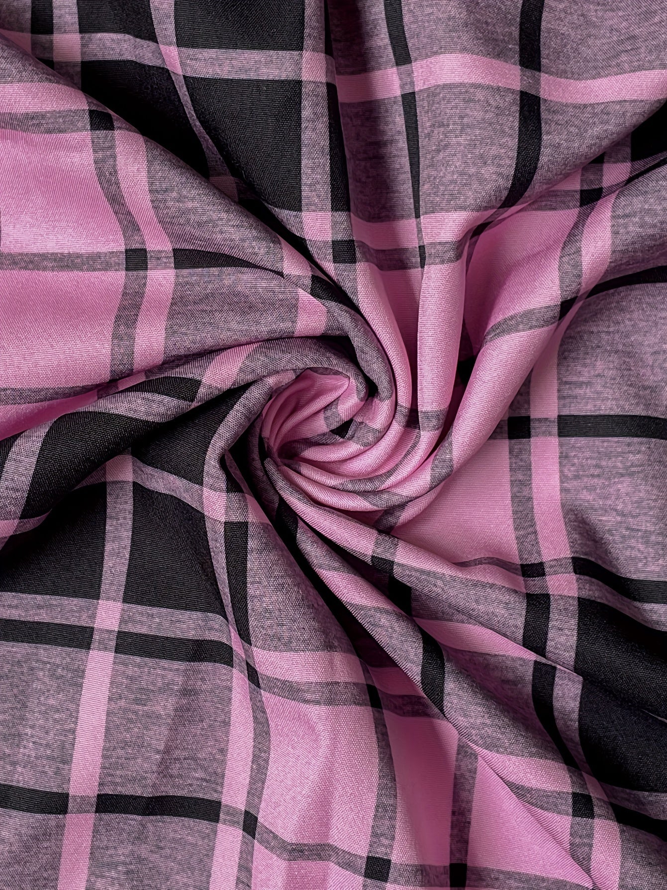  Plaid Print A Line Pleated Skirt