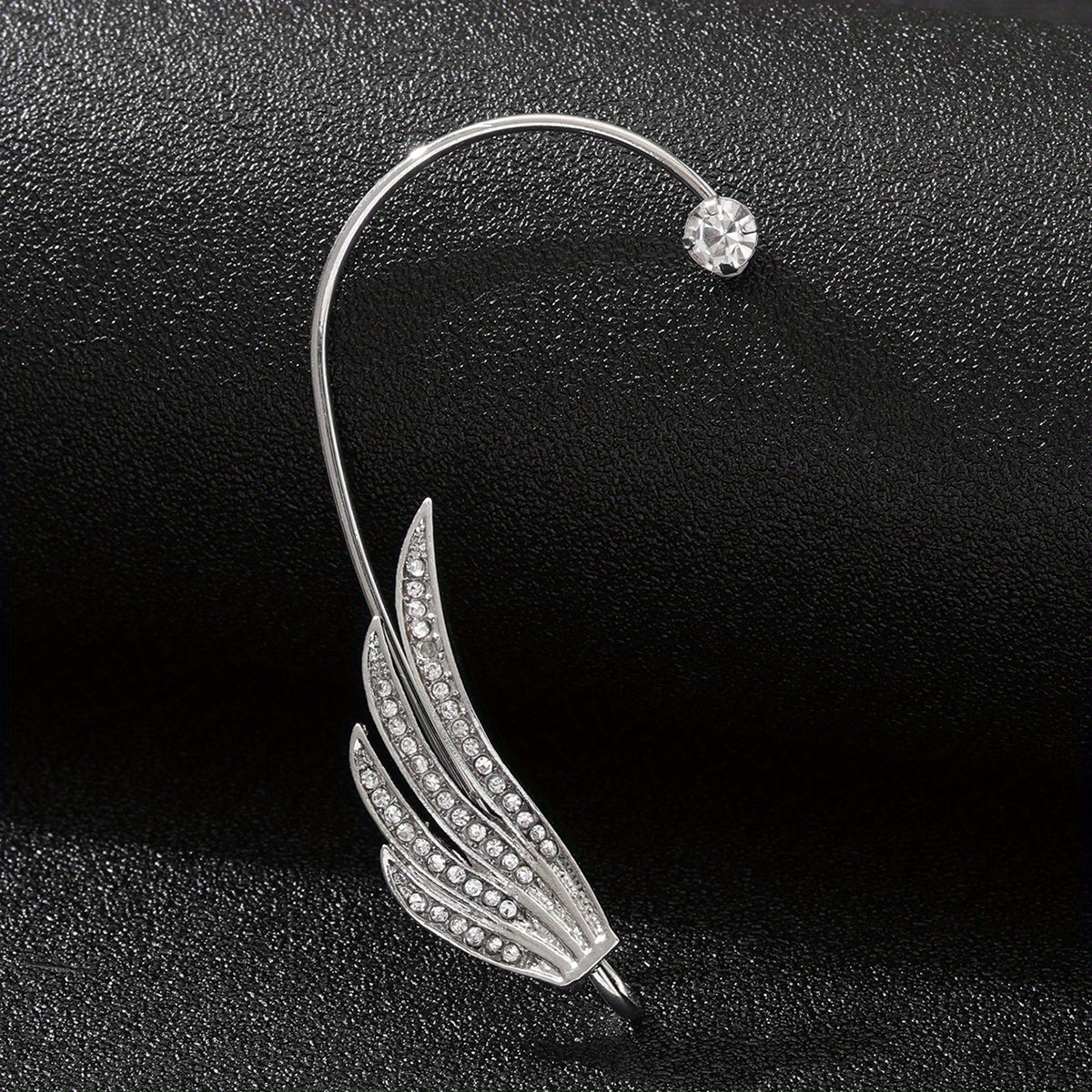 Zircon Wing Ear Clips High End Ear Bone Earrings