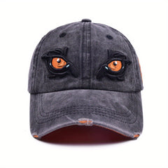 Kids' Sunshade Baseball Cap with 3D Eyes for Halloween