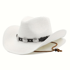 Breathable Bohemian Style Cowboy Hat for Outdoor Activities