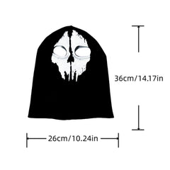 Ghost Skull Face Mask Halloween Dress Up Hat Outdoor Riding Mask