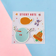 Cartoon Sticky Notes 60 Sheets Creative Note Book Cartoon Shaped Stickers