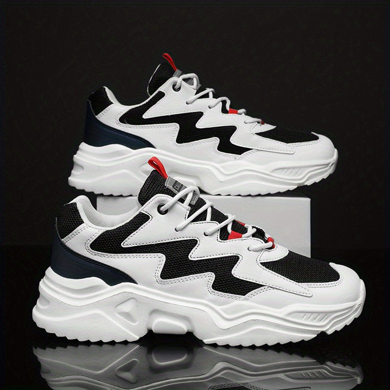Men's Chunky Sneakers Breathable & Wear Resistant