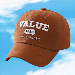 Middle School Children's Unisex Embroidered Word Baseball Cap Sun Hat