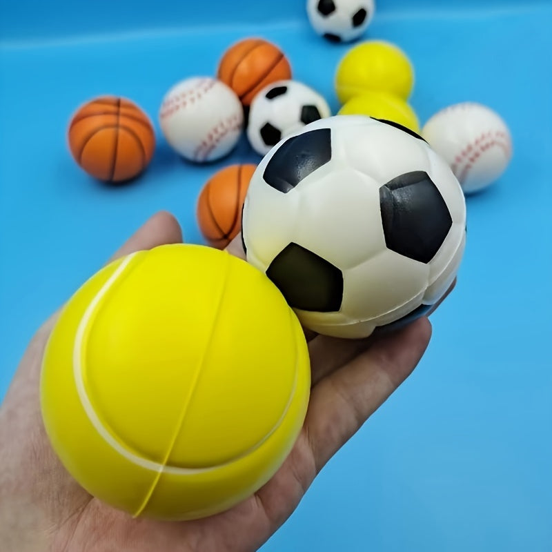Mini Soccer Ball Stress Basketball Antistress Tennis Ball