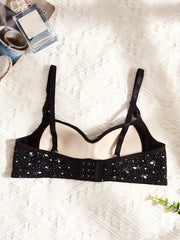 Floral Push Up Bra Full Coverage Lingerie