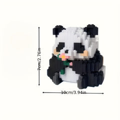 1028pcs Panda Building Blocks Set - Educational Puzzle Game