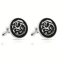Alloy Dragon Cufflinks French Shirt Wedding Suit Men's Jewelry