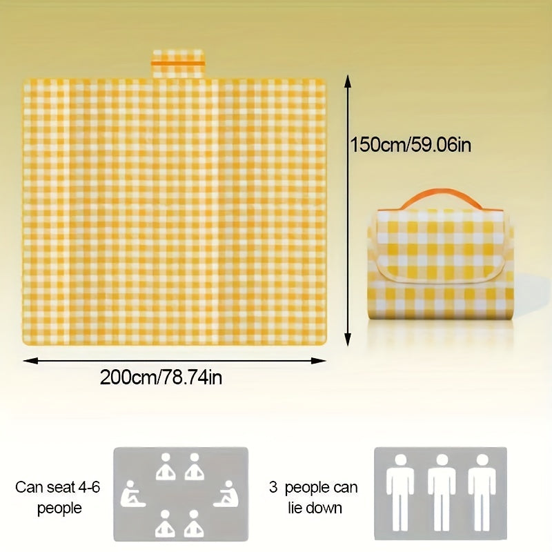 Large Waterproof Picnic Mat for Outdoor Activities