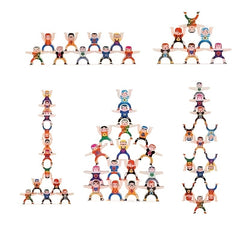 Balance Doll Board Stacking High Blocks for Kids