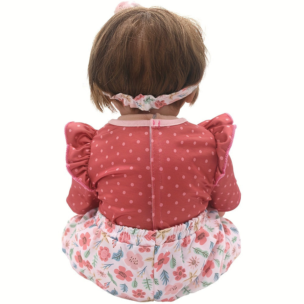 Brick Red Doll Clothes for 22in Reborn Dolls