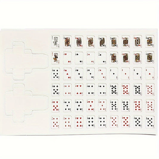 1pc Finger Mini Poker Card Pocket Thumb Poker Card Funny Playing Card