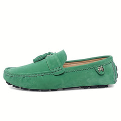 Women's Tassel Loafers Slip On Anti slip Shoes Casual Flat