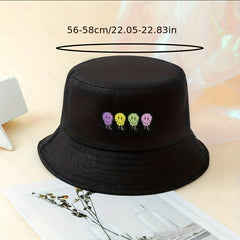 Men's Melting Happy Face Fisherman Hat