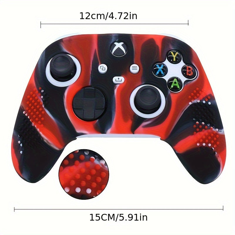 Mixed Camouflage Silicone Sleeve Protective Protector Anti Slip Points