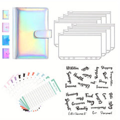 Budget Binder with Zipper Envelopes & Expense Budget Sheets