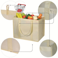 Reusable Grocery Bags Large Foldable Heavy Duty Shopping Tote Produce Bag