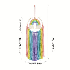 Colorful Tassel Rainbow Wall Hanging Decor
